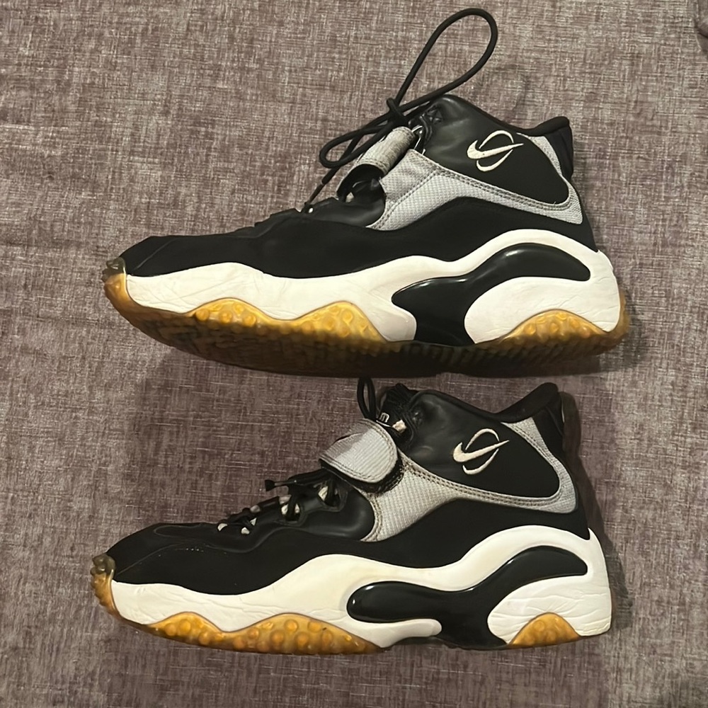 Nike Air Zoom Turf Black Training Size 9 Vintage